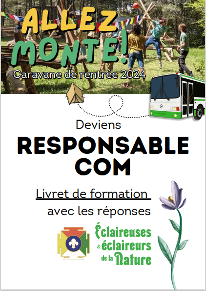 <b> Livret du Responsable communication </b>