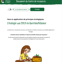 vignette L’Écologie aux EDLN en Question/Réponse