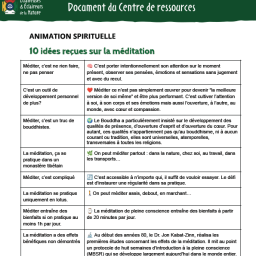 vignette 10 idées reçues sur la méditation