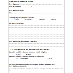 vignette Déclaration de sinistres