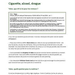 vignette Cigarette, alcool, drogue