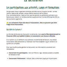 vignette Demandes de facturation : mode d’emploi pour les bénévoles