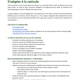 vignette S’adapter à la canicule