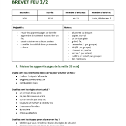 vignette Brevet feu 2/2