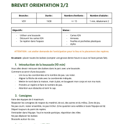 vignette Brevet orientation 2/2